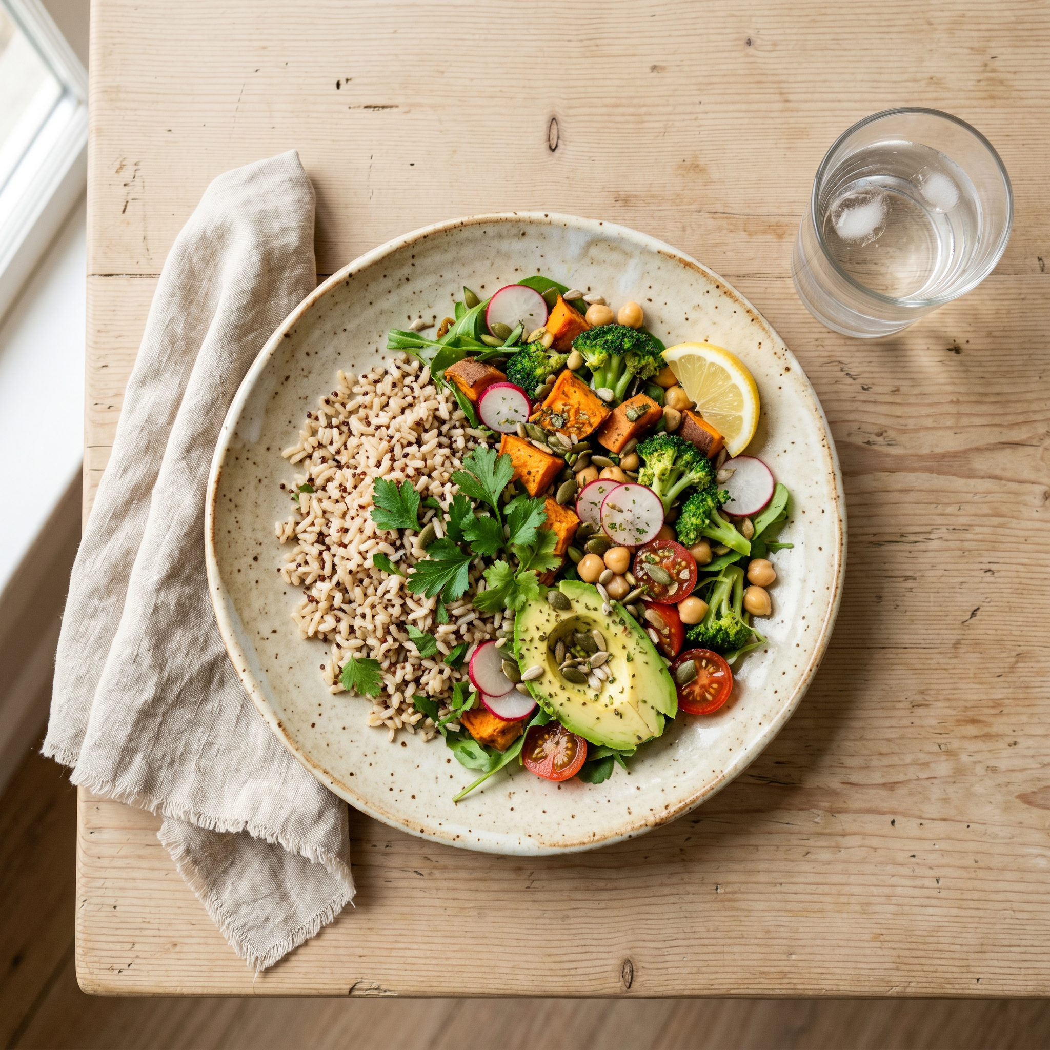 Simple wholesome meal